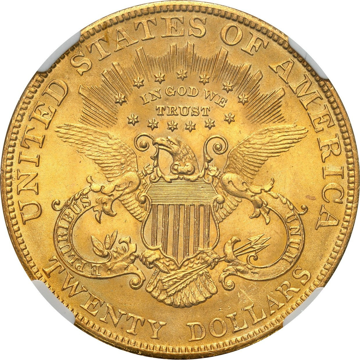 USA. 20 dolarów 1904 Liberty Filadelfia NGC MS64+